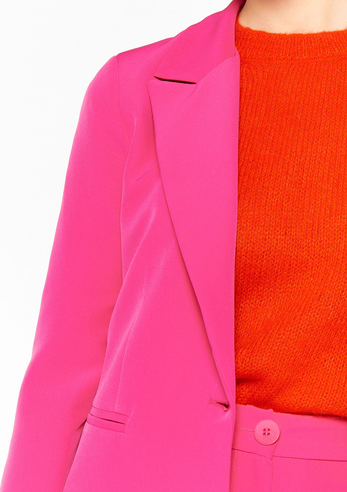 Suiting blazer, Suiting blazer - FUCHSIA - 09100749_5626