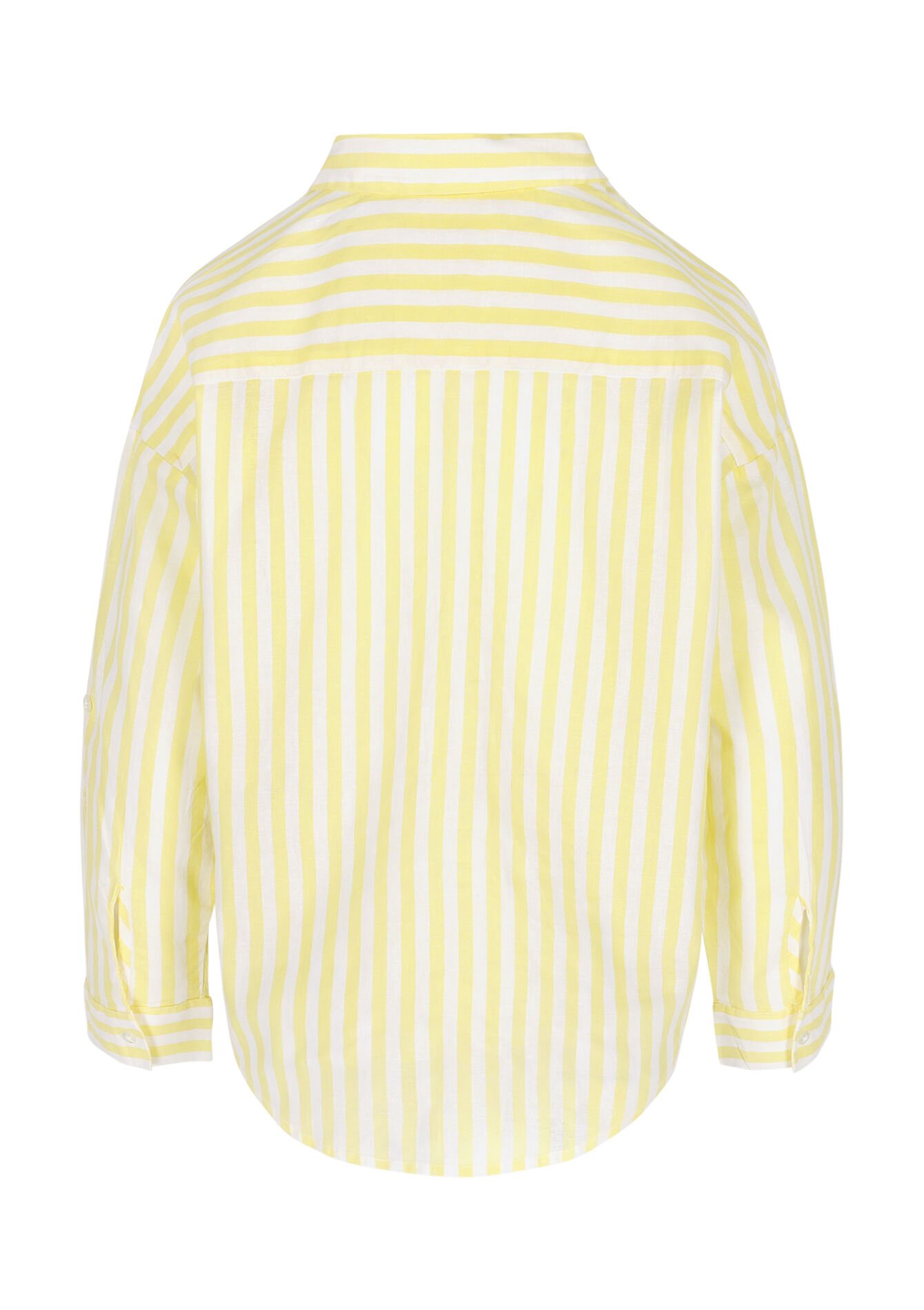 Los vallend gestreept hemd, Los vallend gestreept hemd - YELLOW PASTEL - 05702968_5004