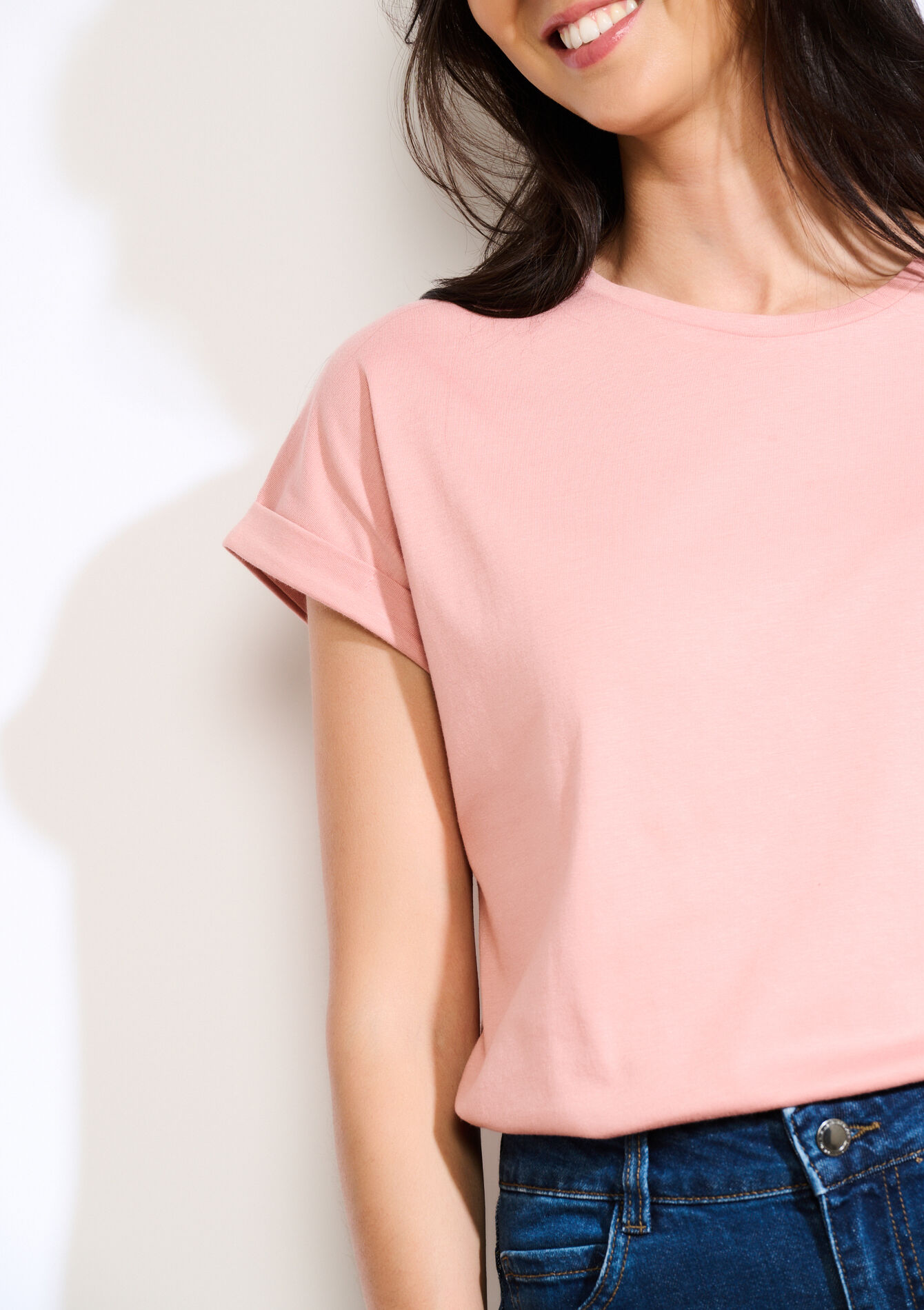 T-shirt manches courtes, T-shirt manches courtes - BLACK - 02301742