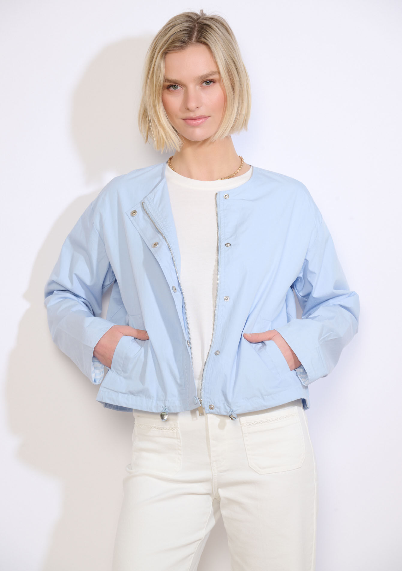 zip-up jacket - BLUE PASTEL - 09001492_3003