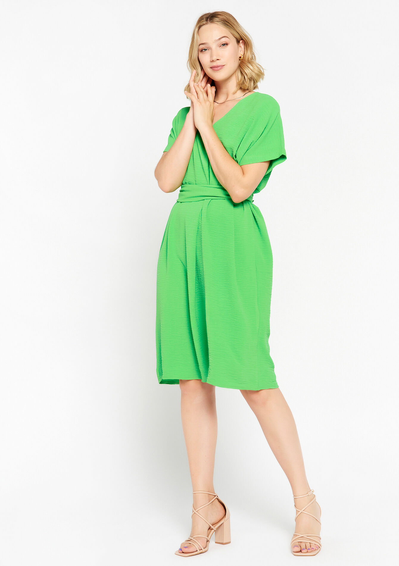 Kaftan jurk - GREEN GAZON - 08602101_4604