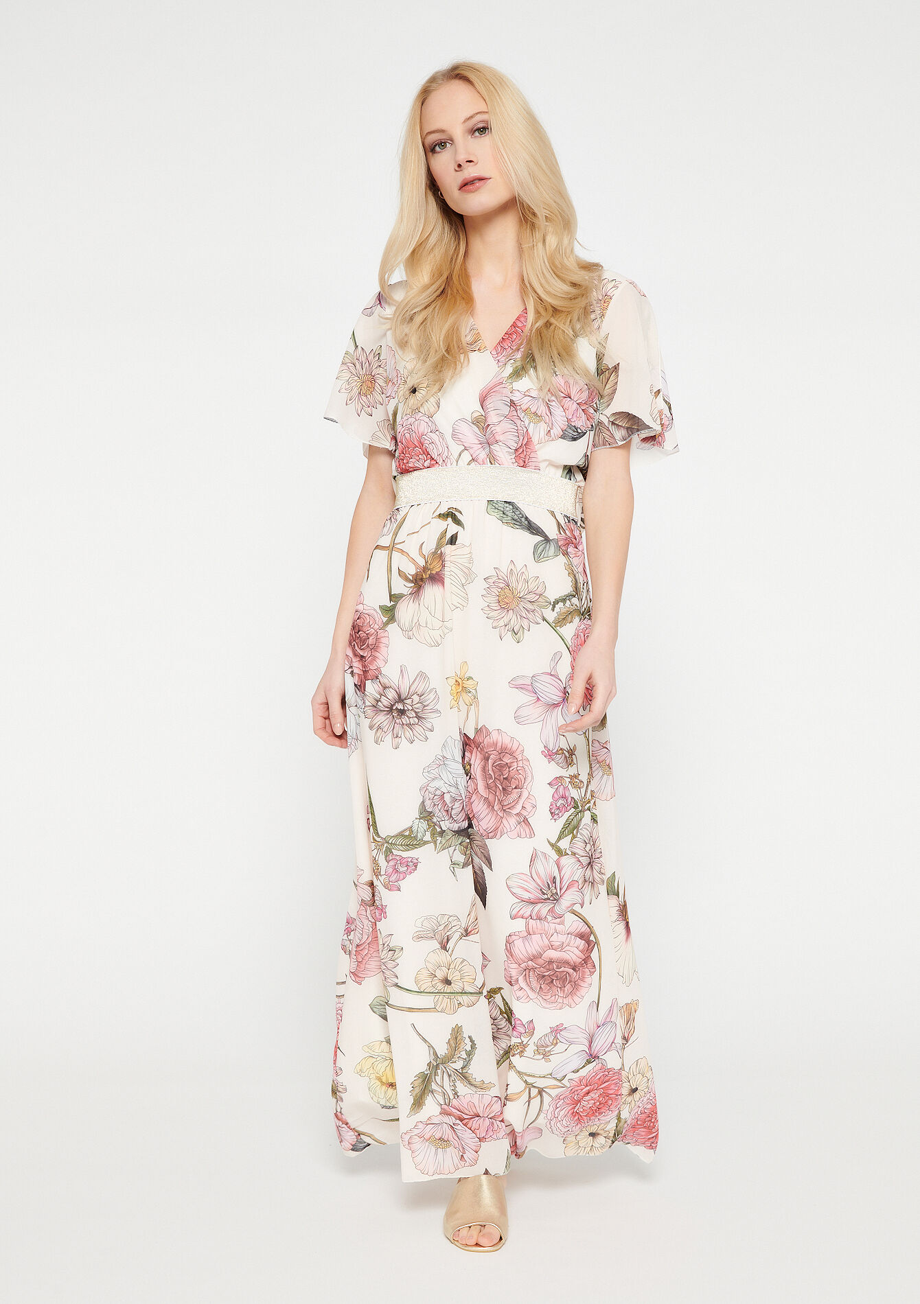 robe maxi imprimé