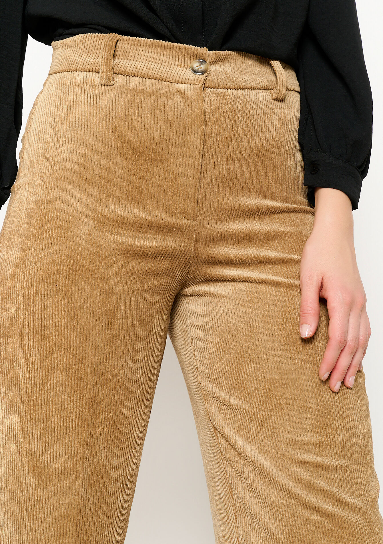 Corduroy broek, Corduroy broek - BEIGE SAND - 06100589_1940