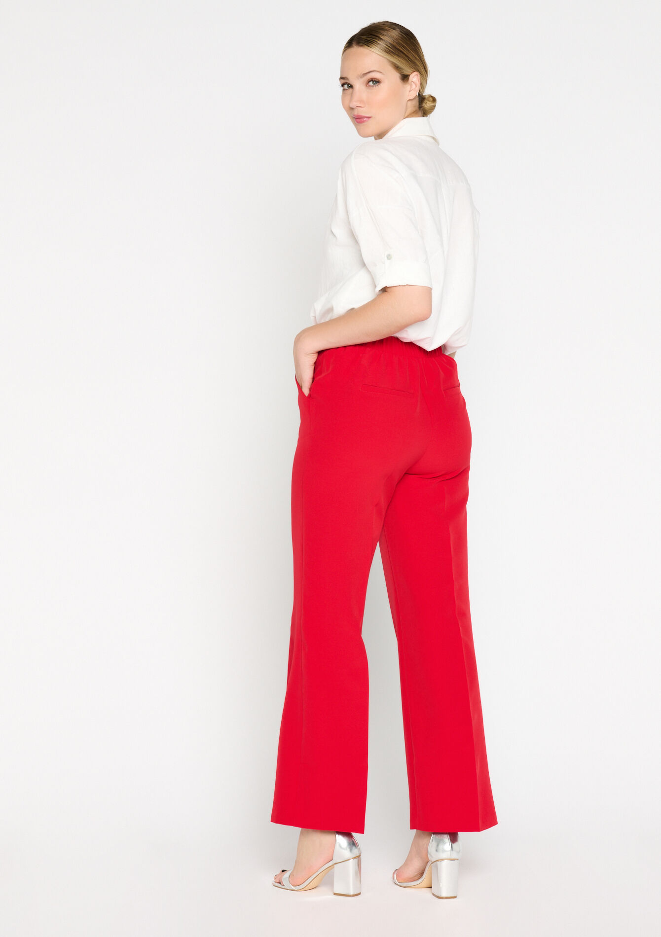 Suiting broek - RED LOLLIPOP - 06100522_5301