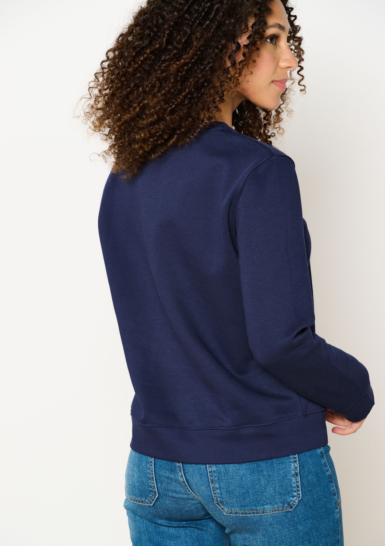 Sweater with artwork, Sweater with artwork - NAVY BASIC - 03001746_2723