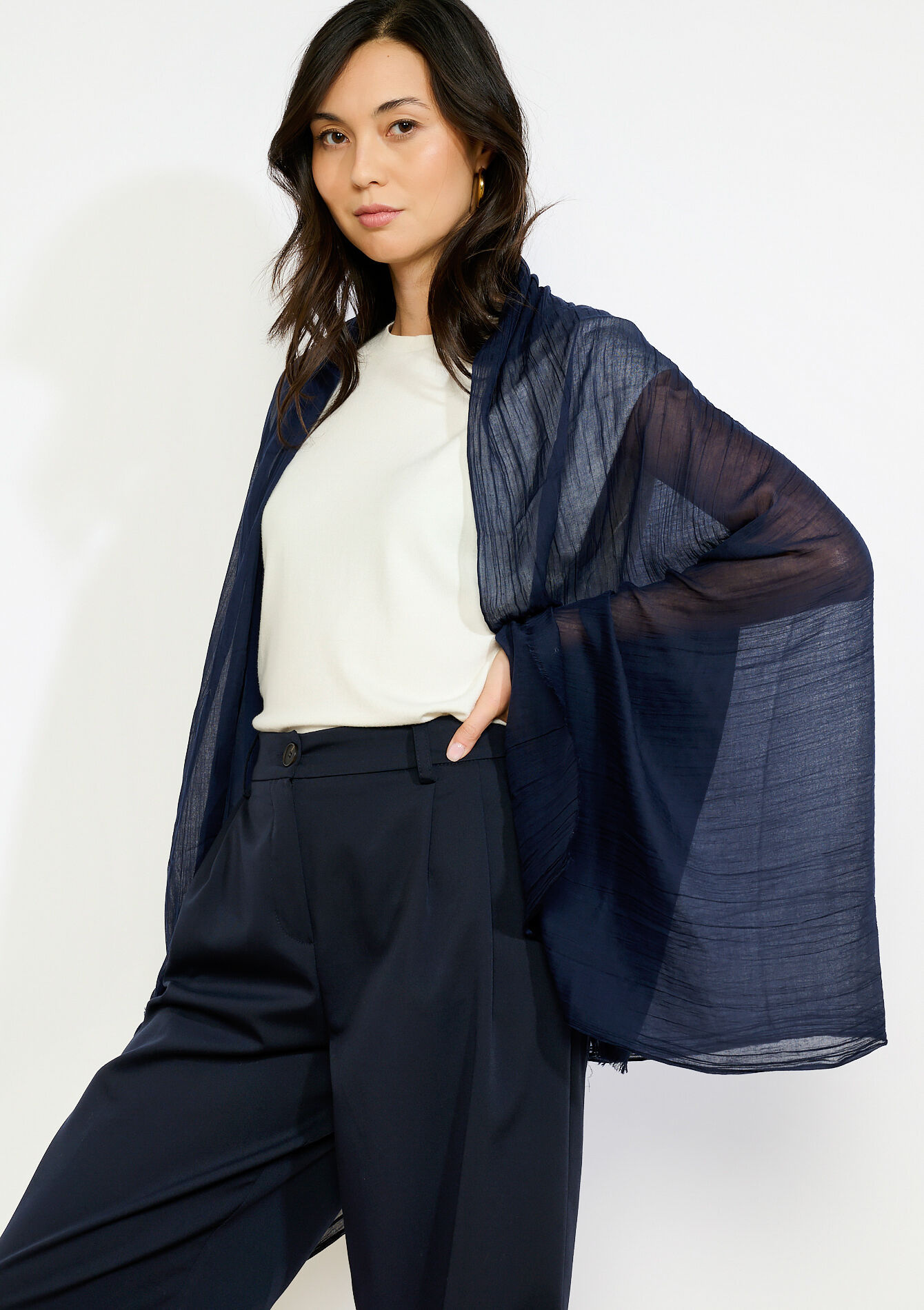 Luchtige sjaal, , detail_model