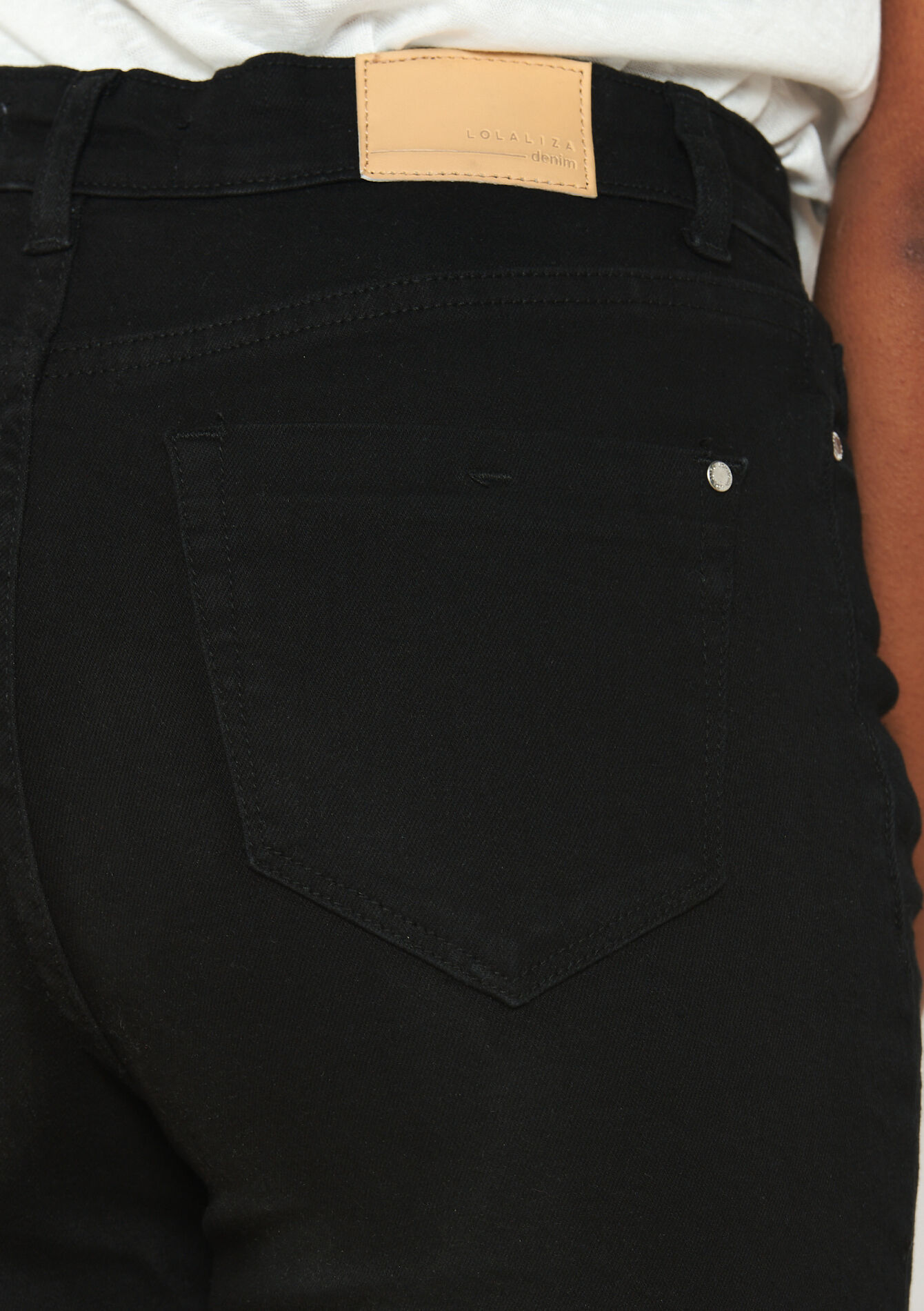 Denim shorts - BLACK - 1089883