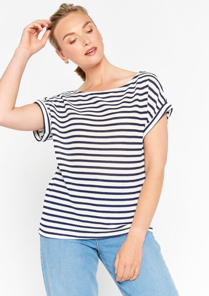 Striped T-shirt - OFFWHITE - 02301412_1001