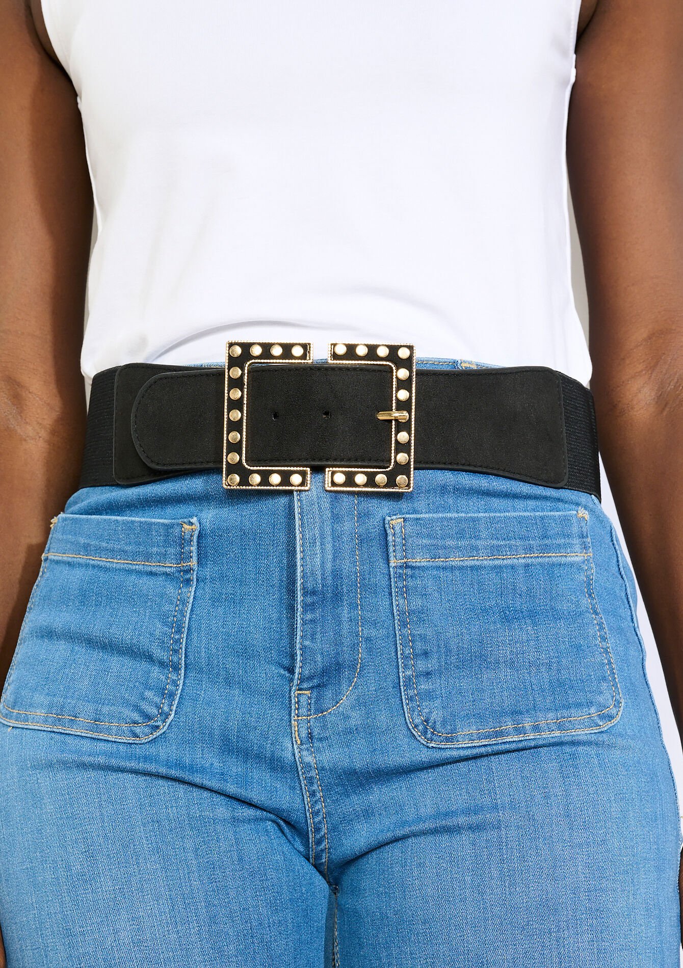 Suèdine stretchriem, Suèdine stretchriem, , detail_model