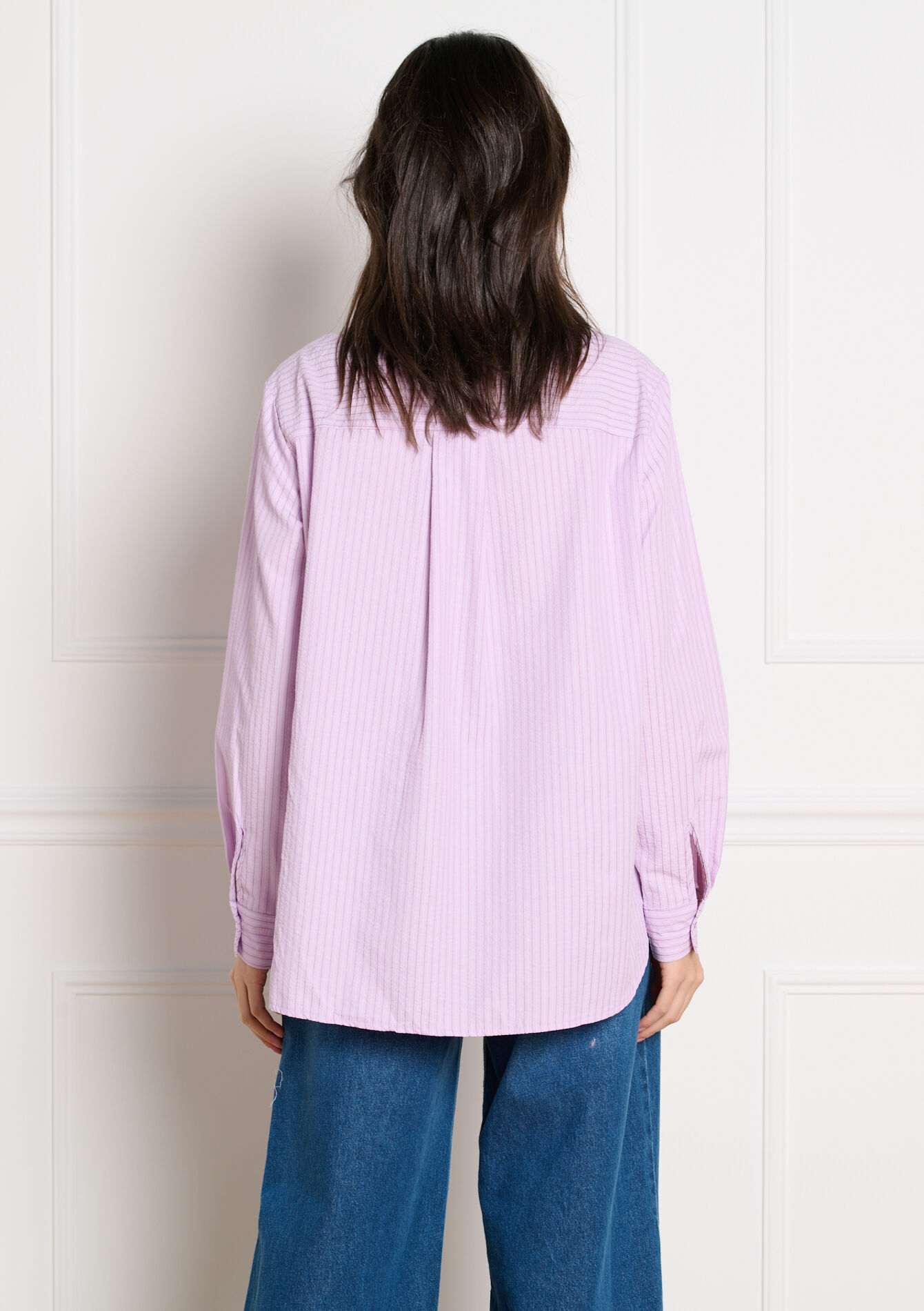 Chemise à sequins - PASTEL LILAC - 05703036_1493