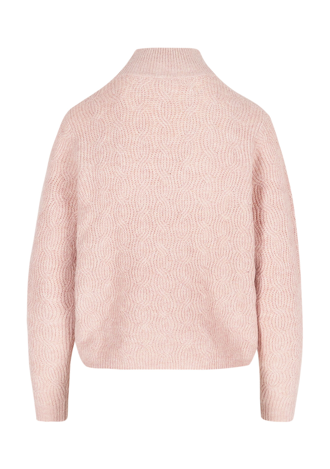 Zachte gebreide trui, Zachte gebreide trui - NUDE PINK - 04006938_1301