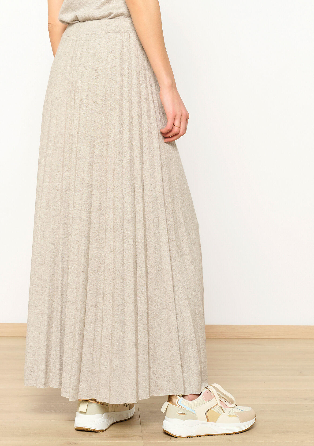 Jupe en maille, Jupe en maille - LT BEIGE - 07101221_2527