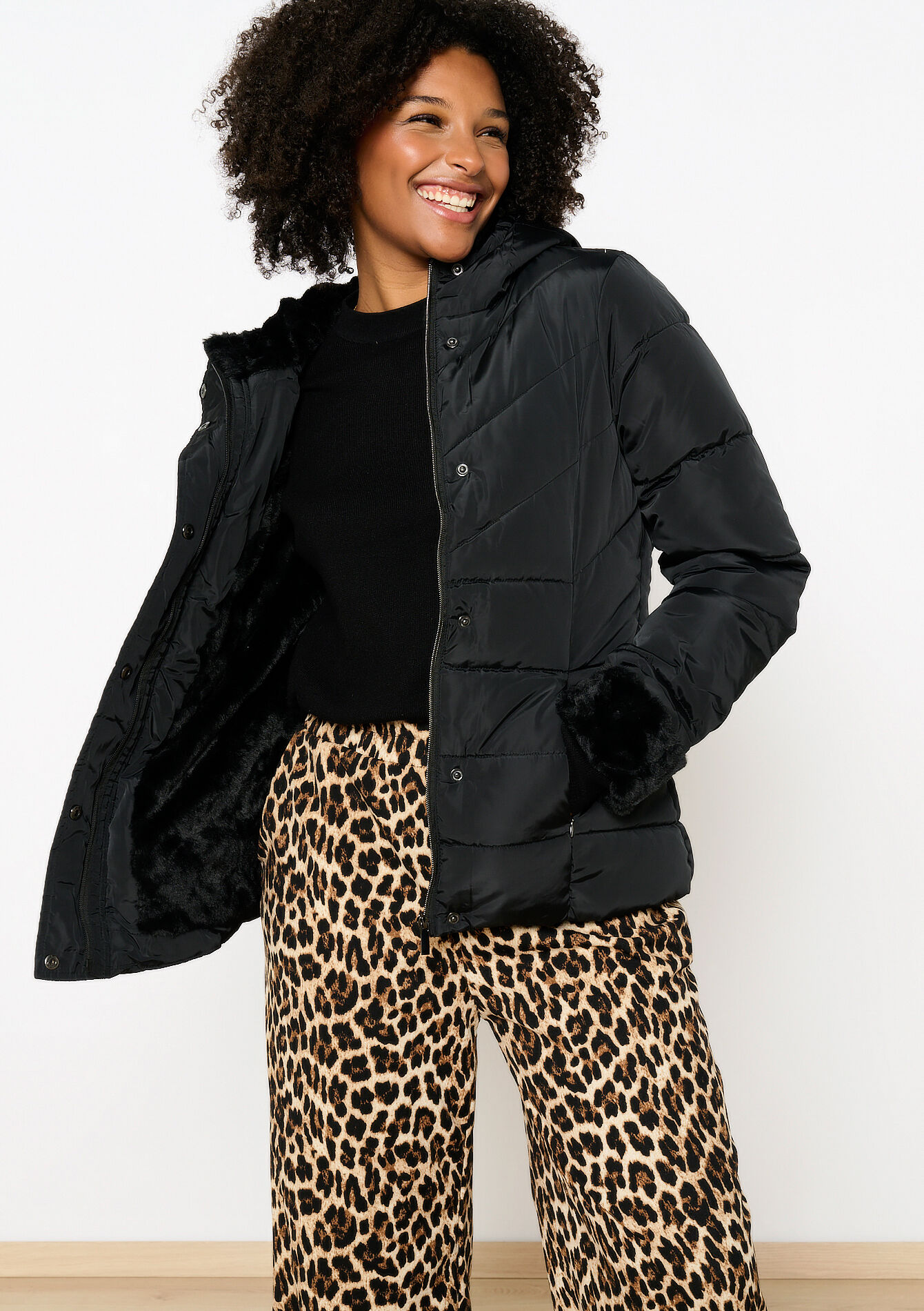 Quilted jacket, Quilted jacket, , back