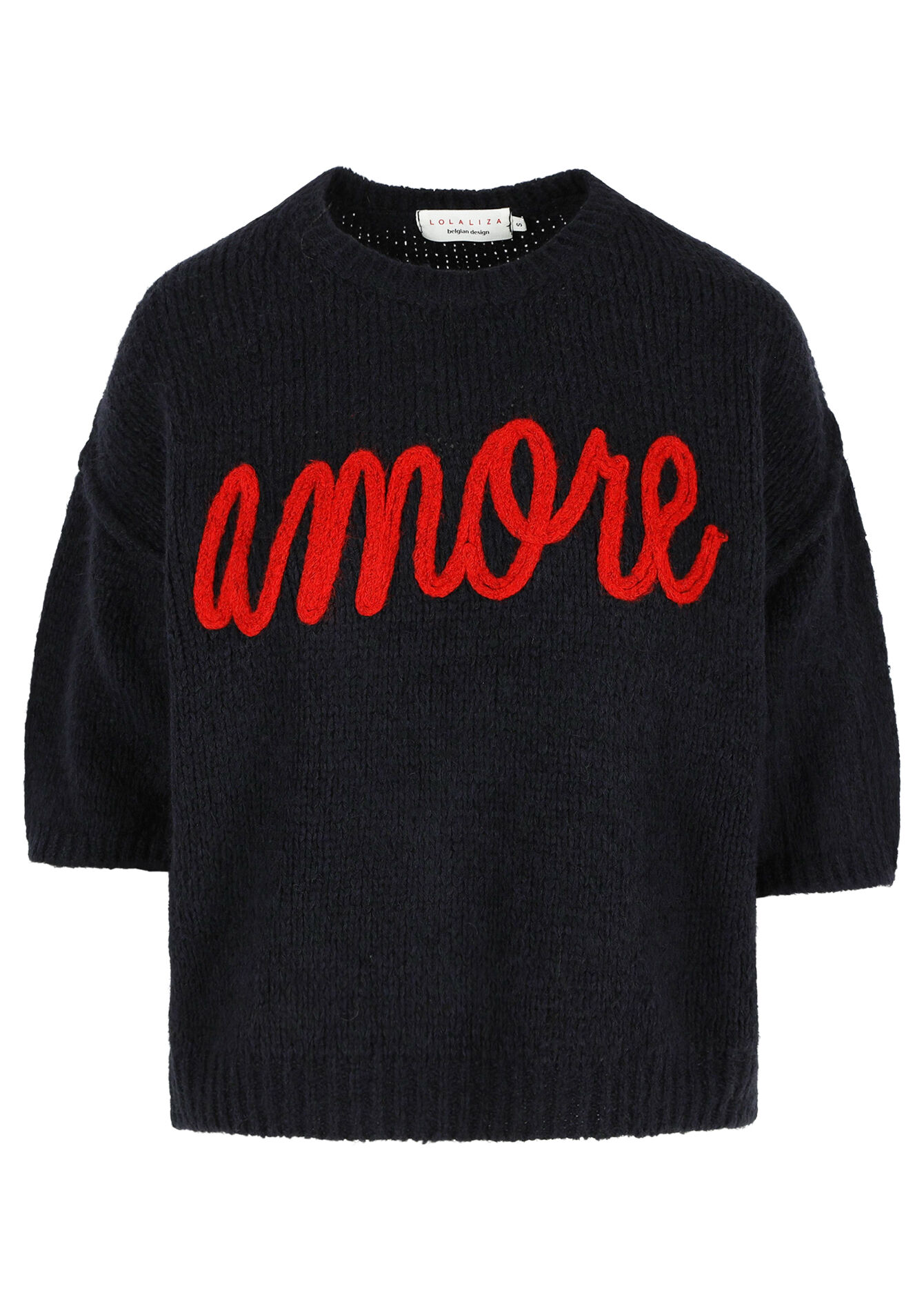 Pullover avec lettrage, Pullover avec lettrage - NAVY BASIC - 04006849_2723