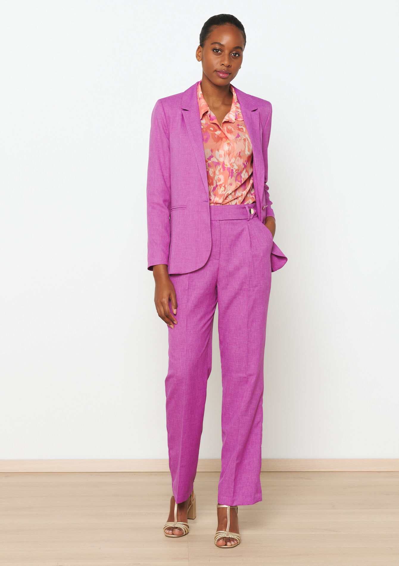 Suiting broek, Suiting broek - VIOLINE - 06100614_2576