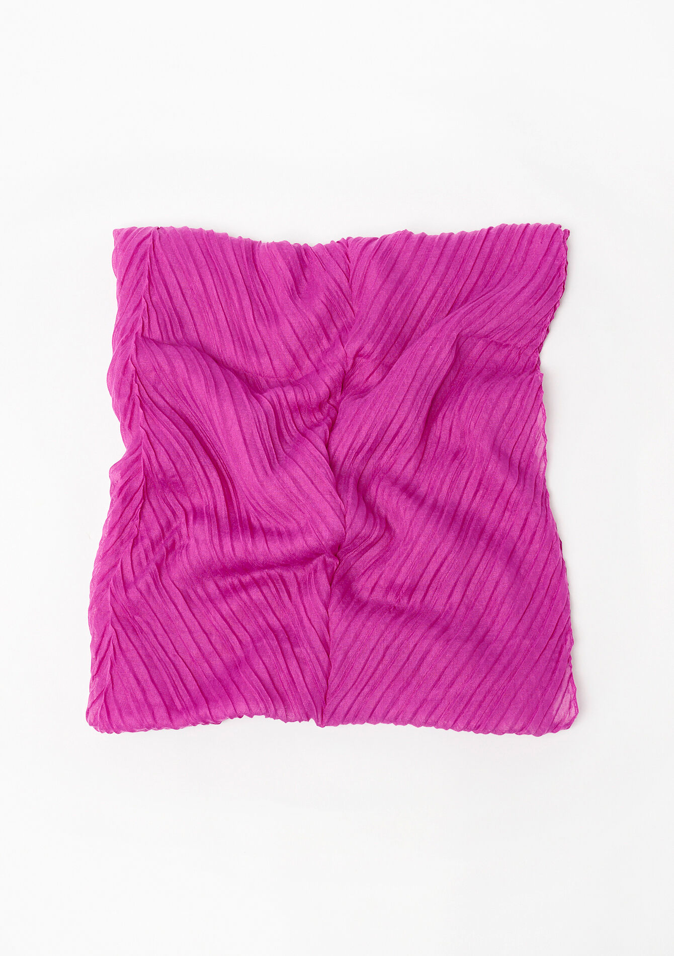 Plissé sjaal - VIOLINE - 17101172_2576