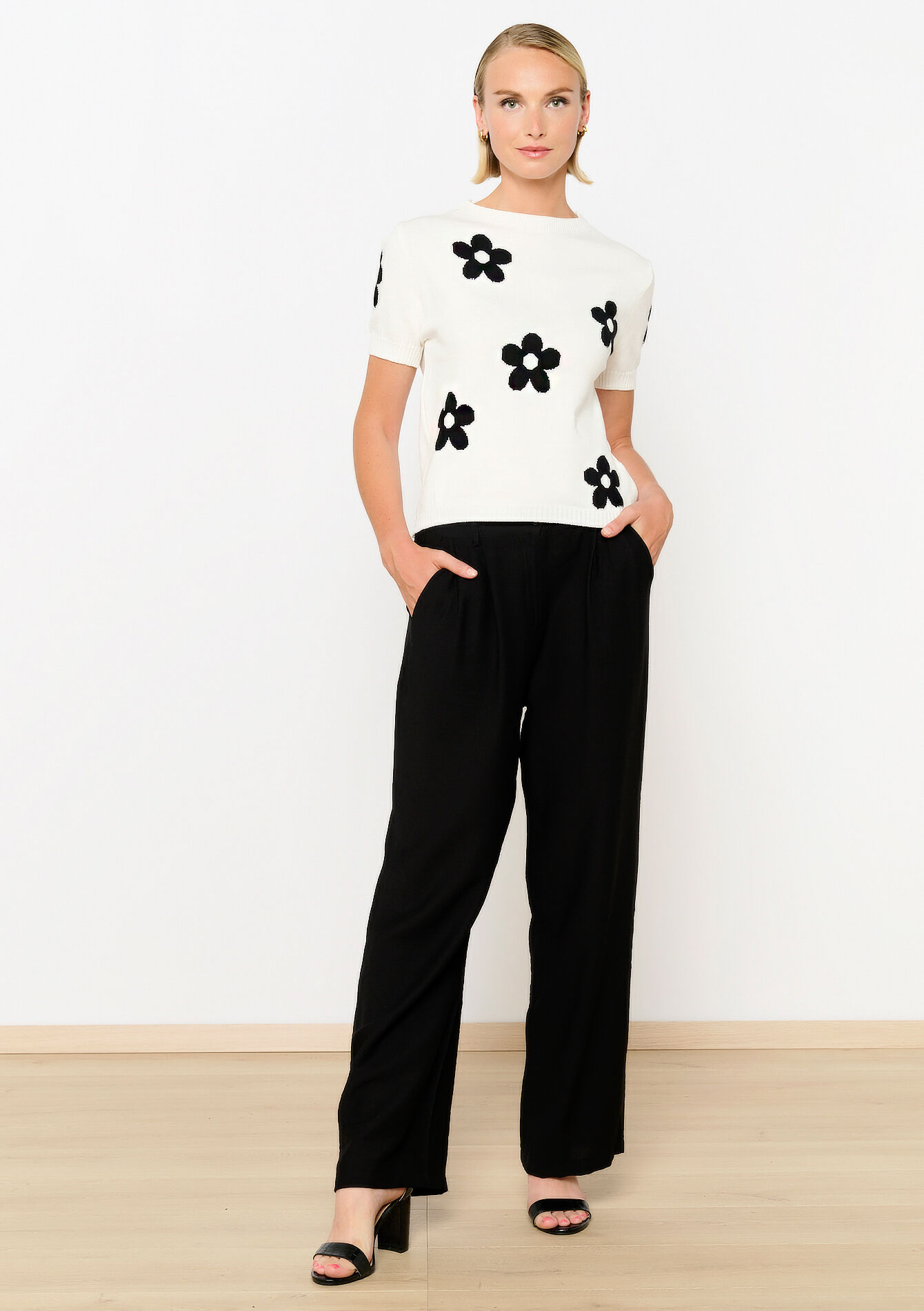 Trui met korte mouwen - WHITE - 04006642_506