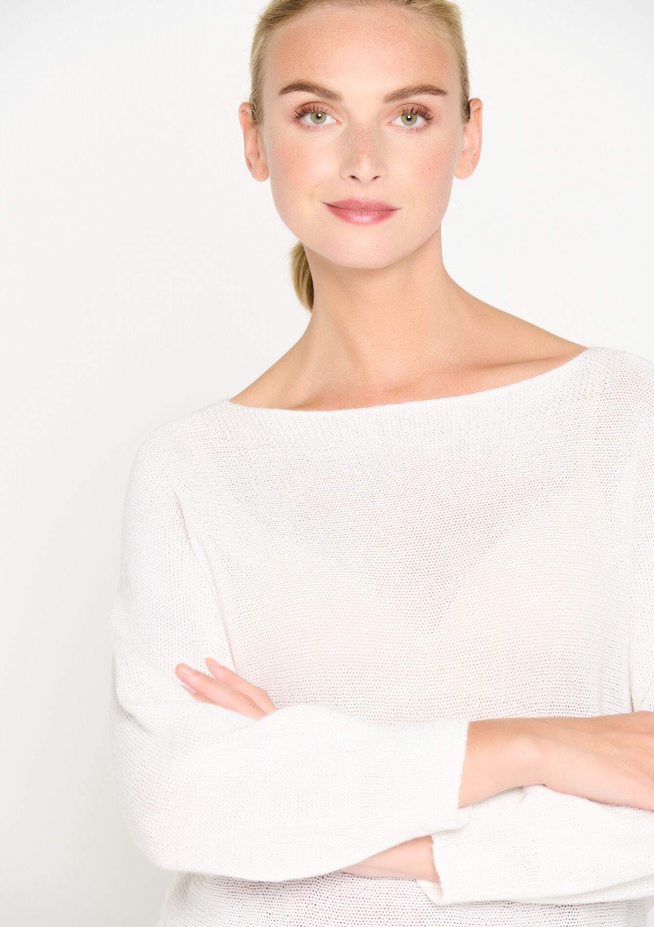 Pull à manches chauve-souris, Pull à manches chauve-souris - OFFWHITE - 04006057