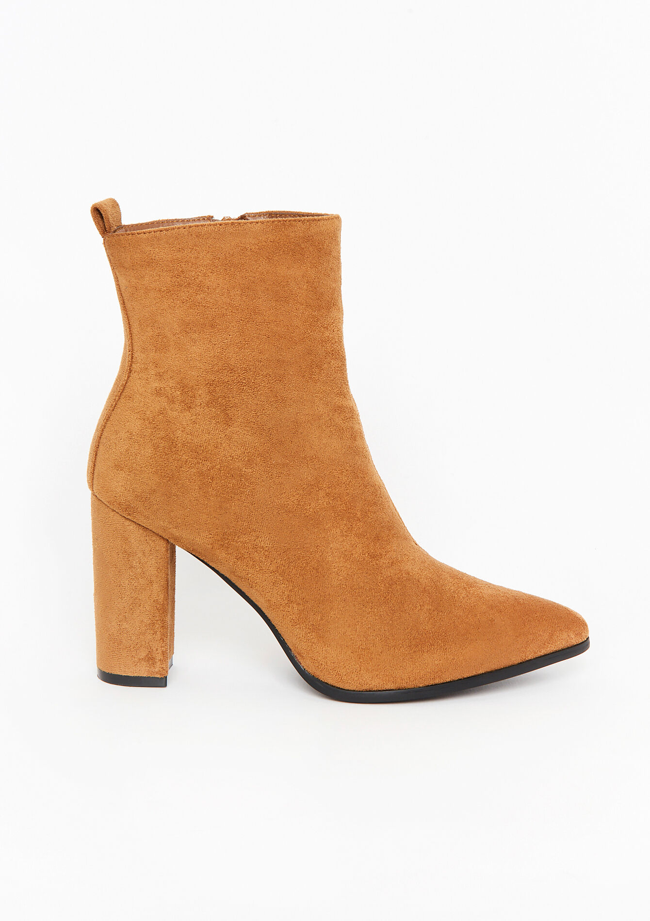 Bottes en suédine - CAMEL CINNAMON - 13100209_3835