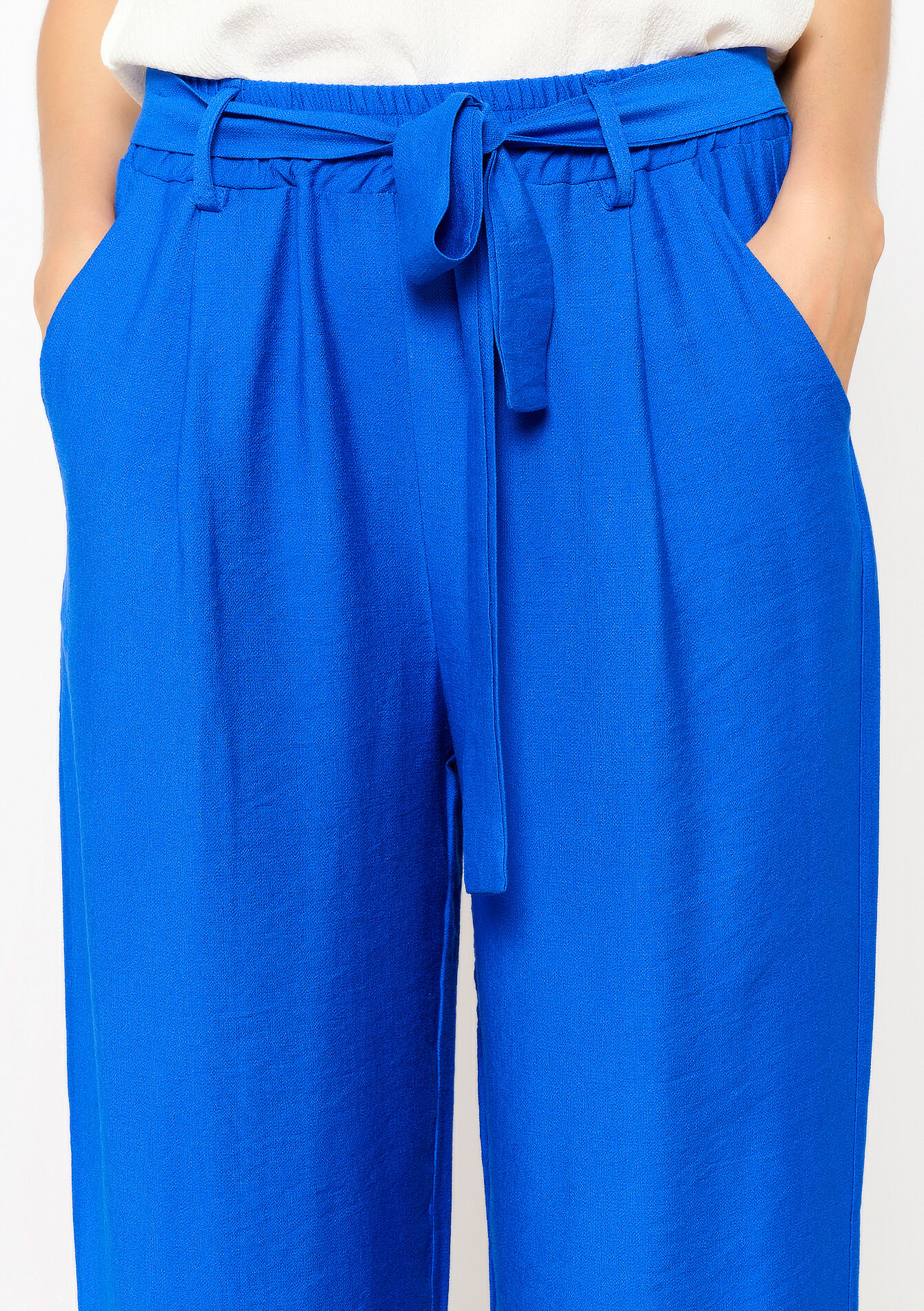 Wide pants, Wide pants - ELECTRIC BLUE - 06600889_1619