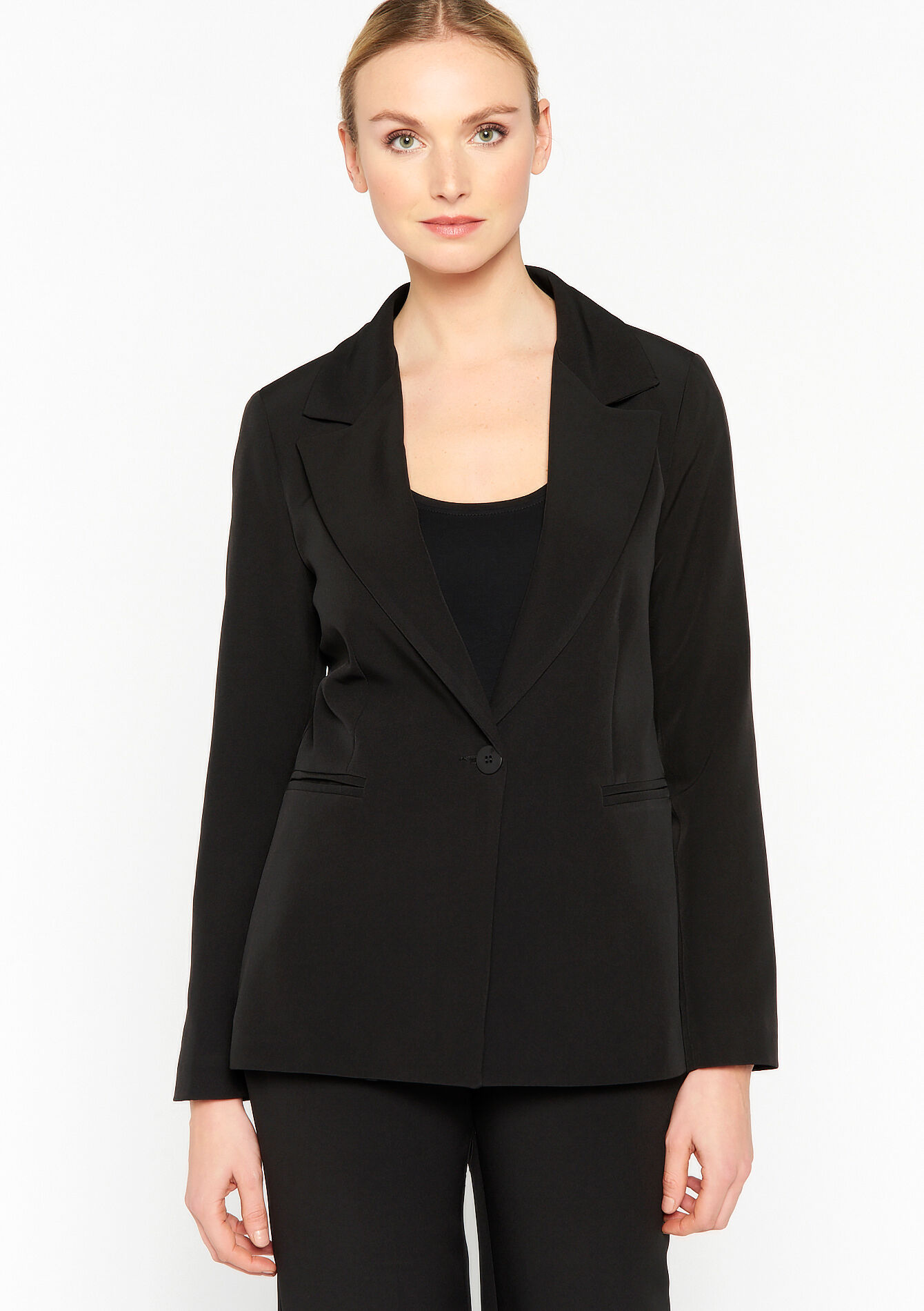 Suiting blazer, Suiting blazer - BLACK - 09100749_1119