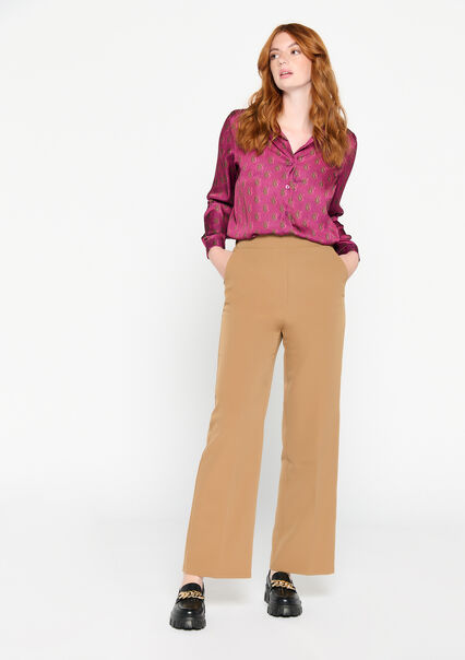 Classic trousers - CAMEL COFFEE - 06100362_3817