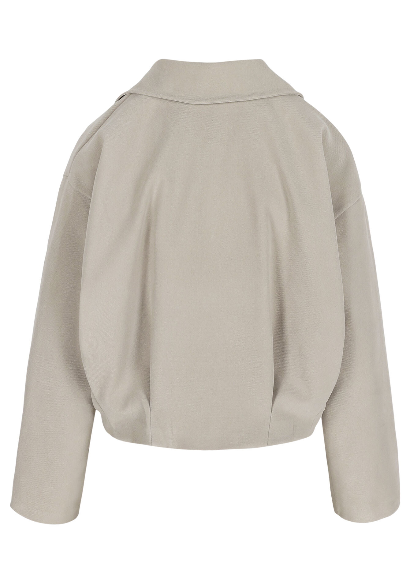 Zachte blousejas - LT BEIGE - 09101175_2527