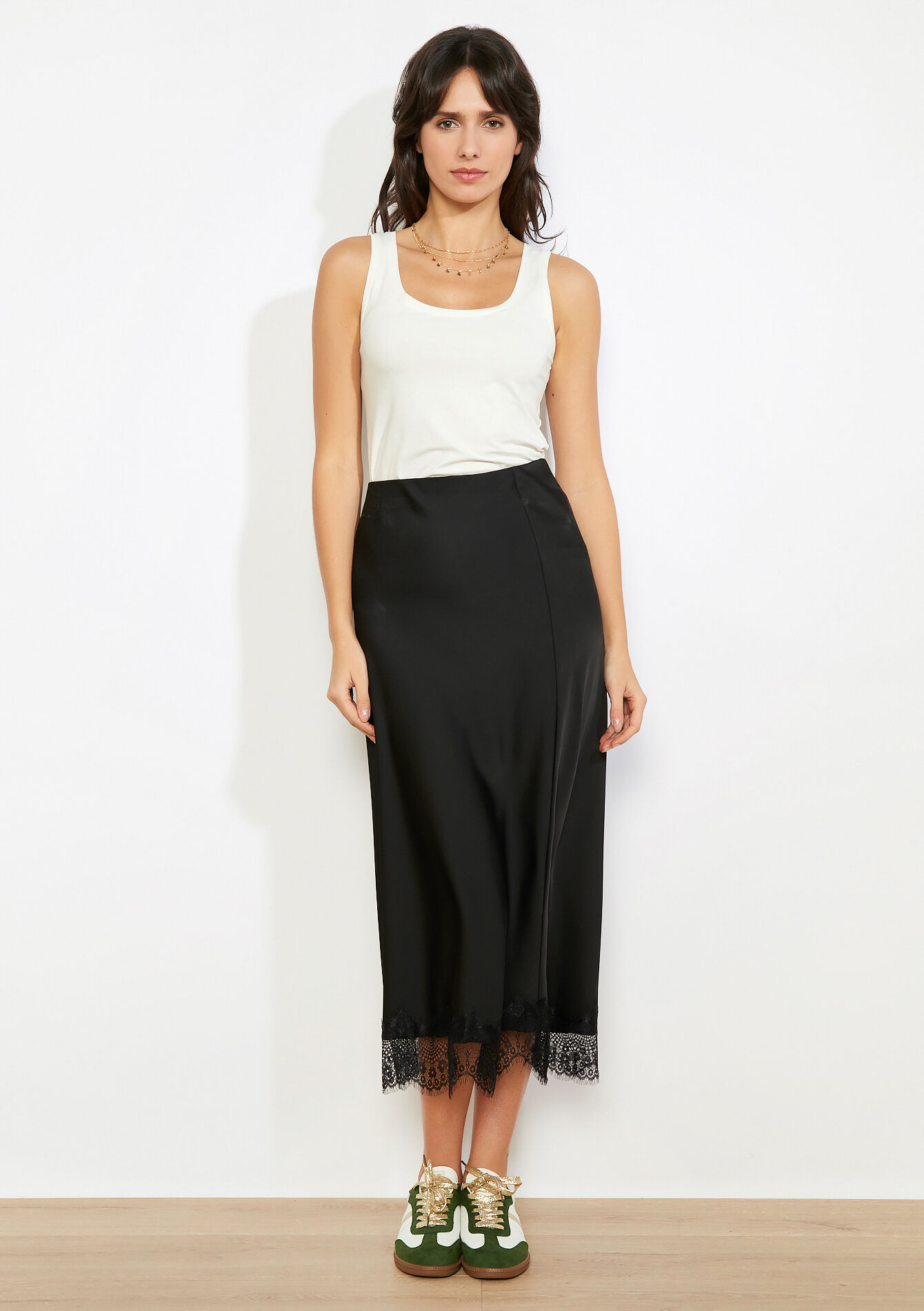 Nauwsluitende top, Nauwsluitende top - OFFWHITE - 02200526_1001