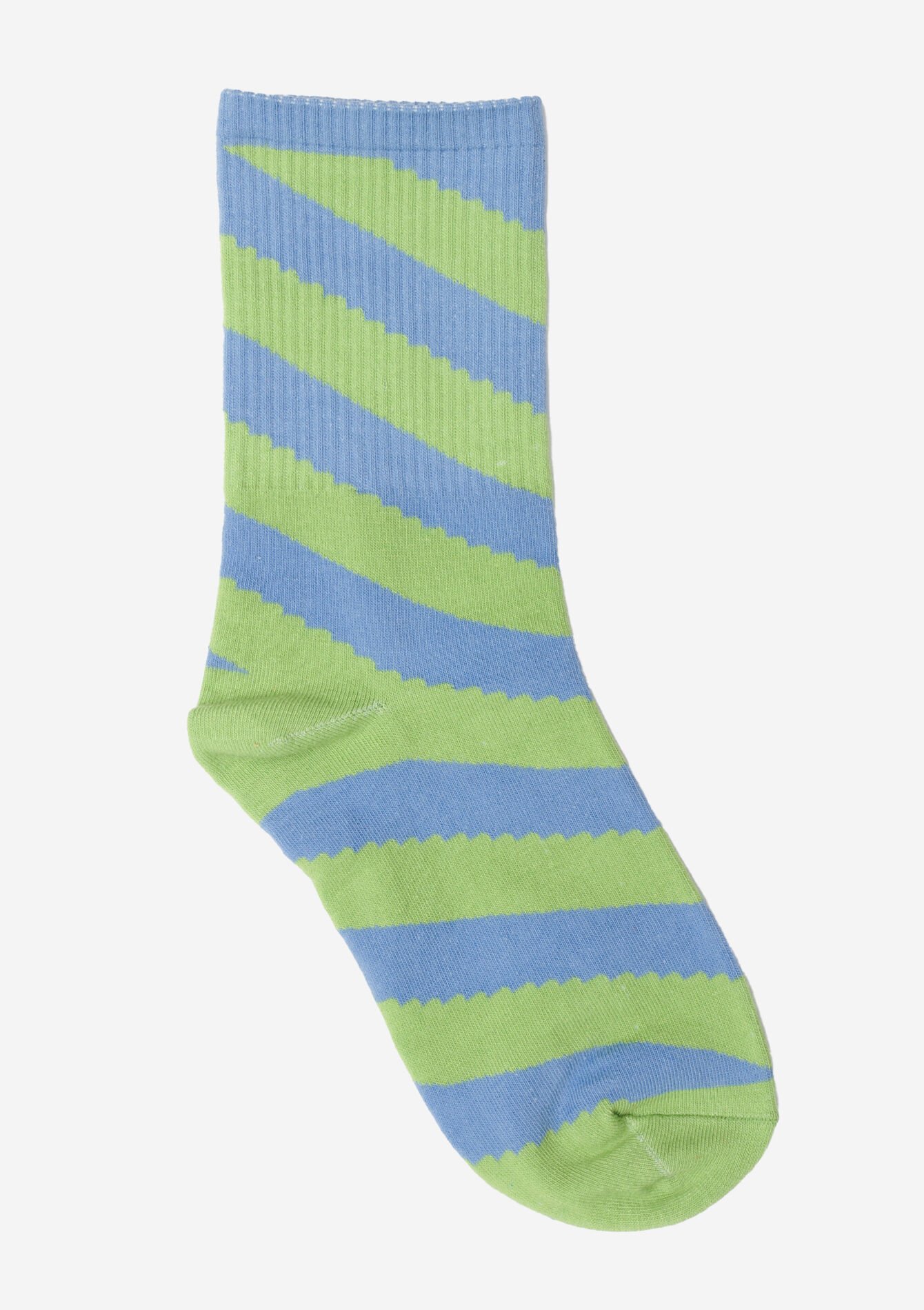 Gedurfde streepsokken, Gedurfde streepsokken - LIME - 17101432_4711