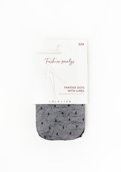 Tights with dots - BLACK - 17001762_1119