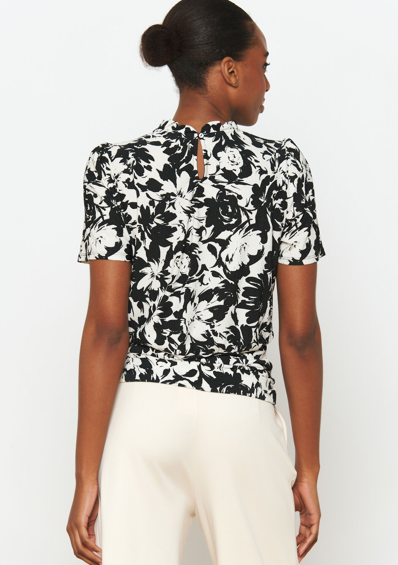 T-shirt with print - OFFWHITE - 02301566_1001