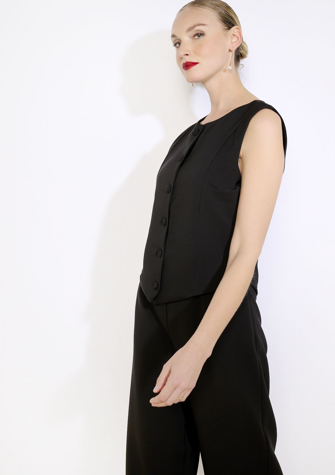 Jumpsuit met tailored look, Jumpsuit met tailored look - BLACK - 06004691_1119