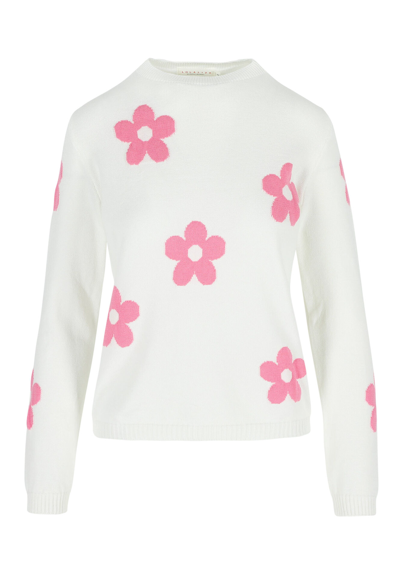 Trui met bloemen, Trui met bloemen - OFFWHITE - 04006860_1001