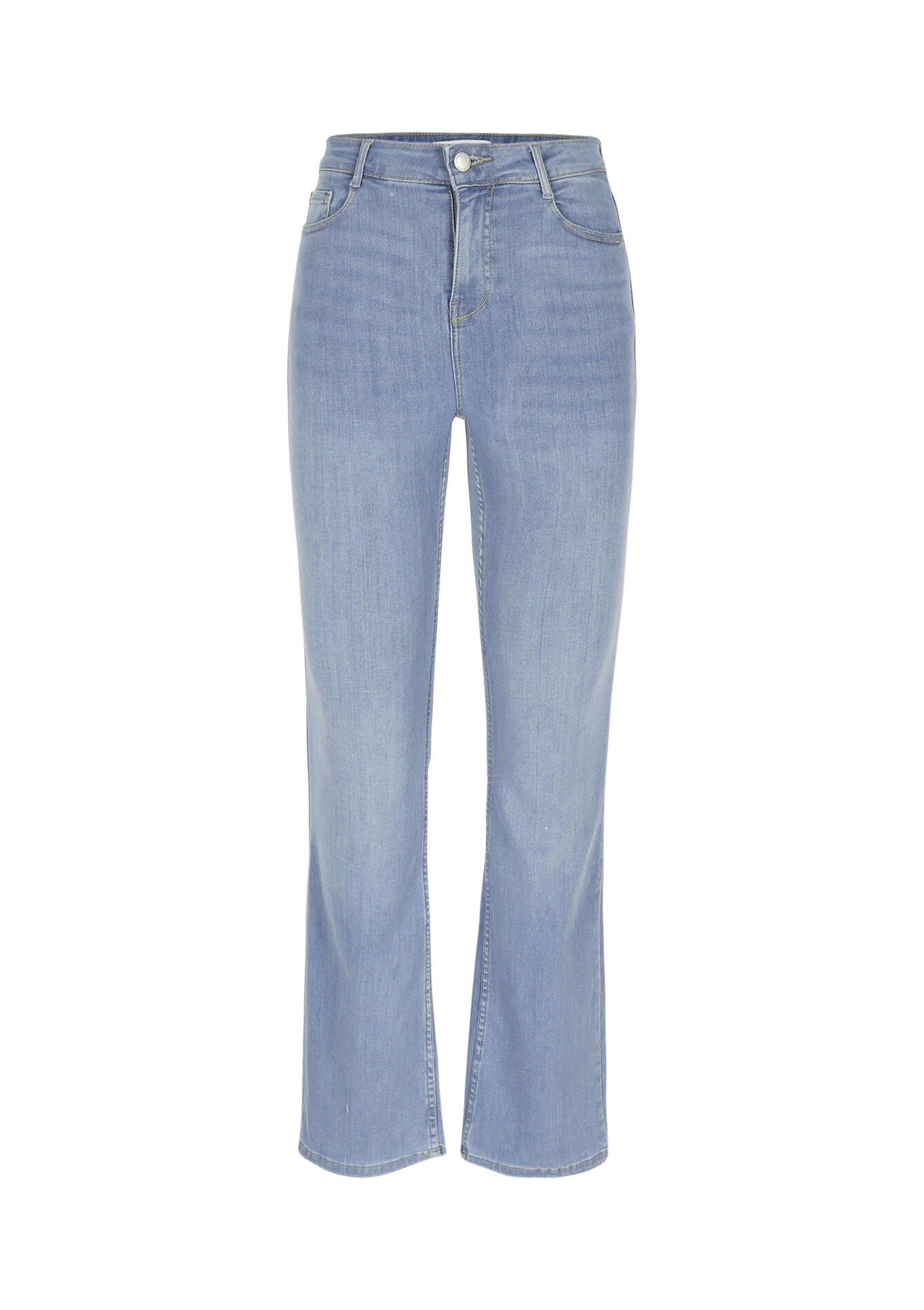 Jean bootcut taille haute - BLUE BLEACHED - 22000628_0502