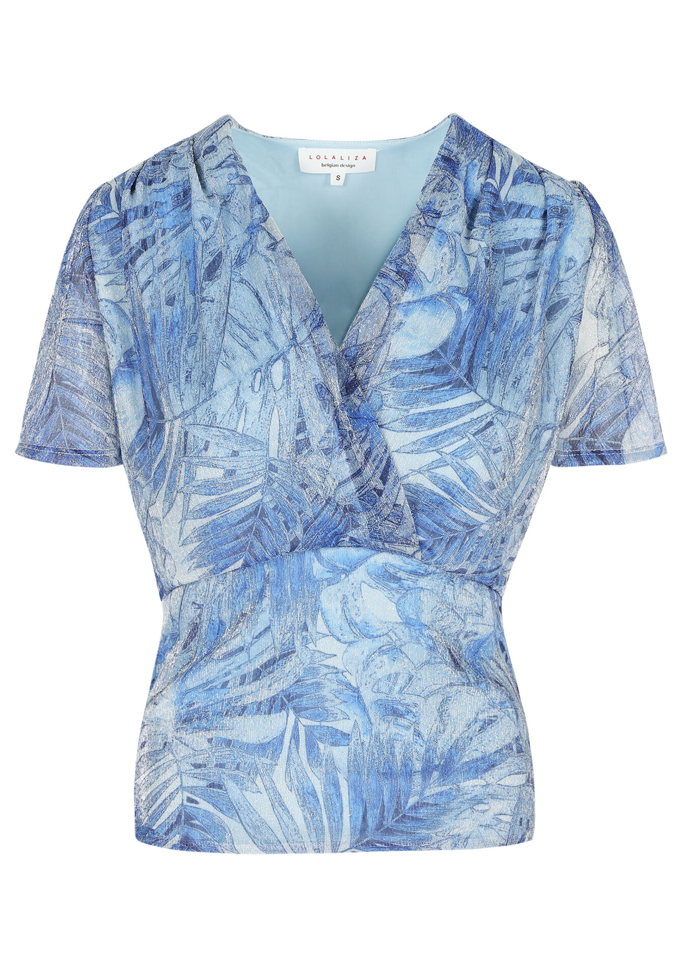 T-shirt cache-coeur, T-shirt cache-coeur - BLUE DENIM - 02301570_1638