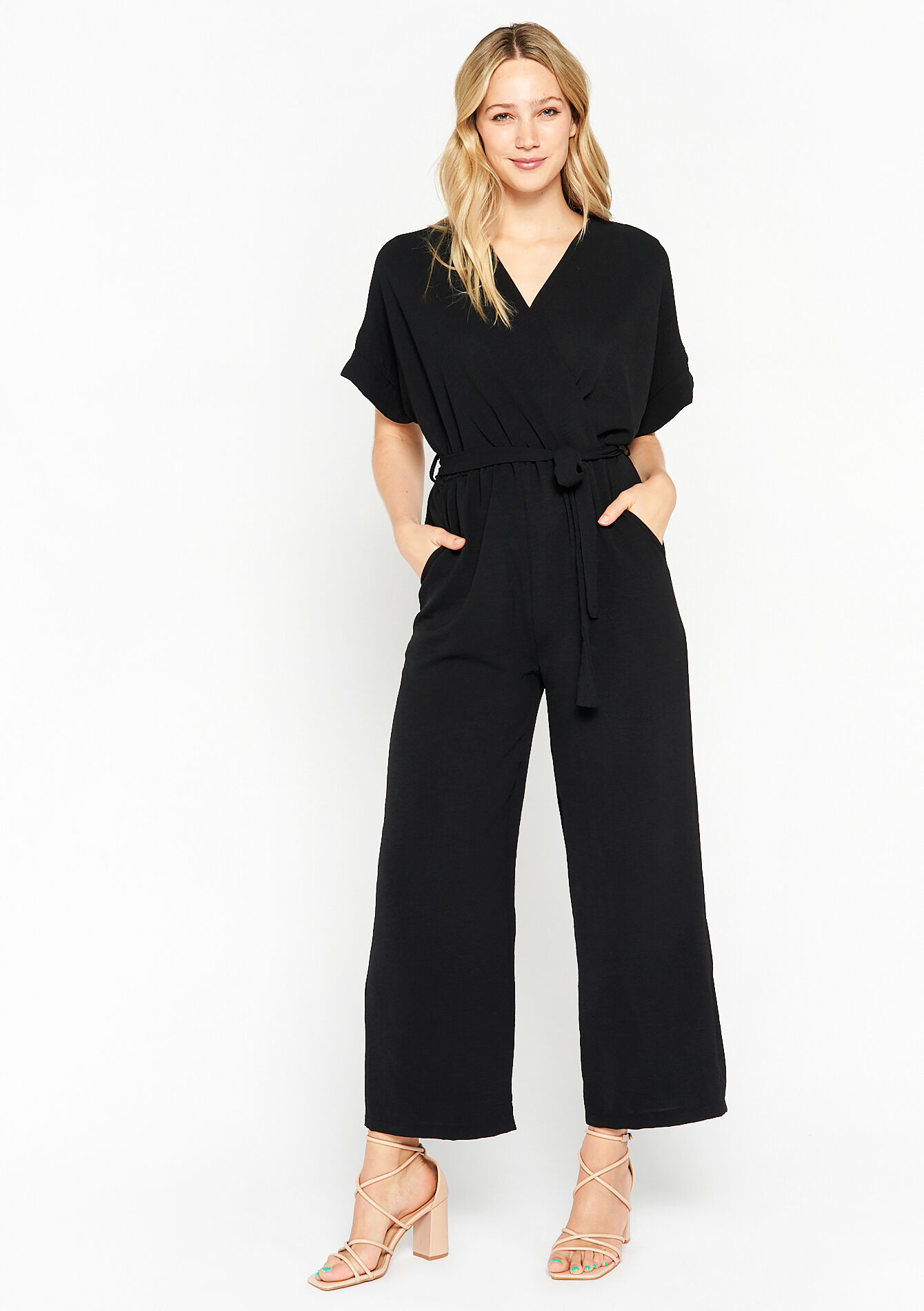 Jumpsuit - BLACK - 06004382_1119