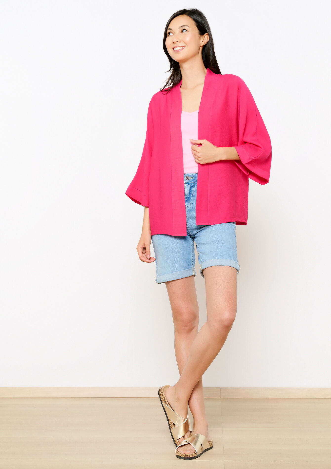 Fluid jacket, Fluid jacket - FUCHSIA - 09100941_5626