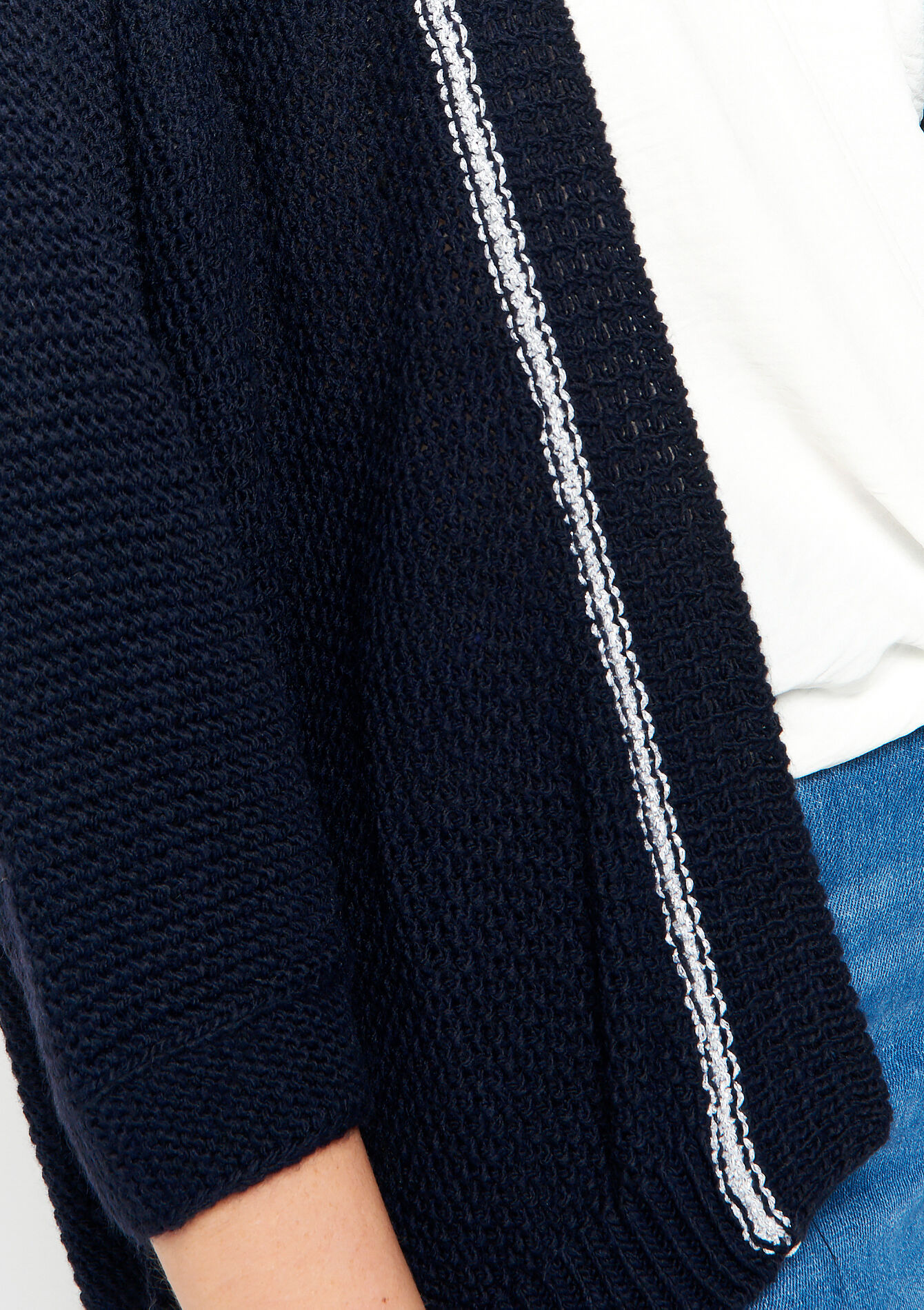 Open cardigan, Open cardigan - NAVY BASIC - 04101029_2723