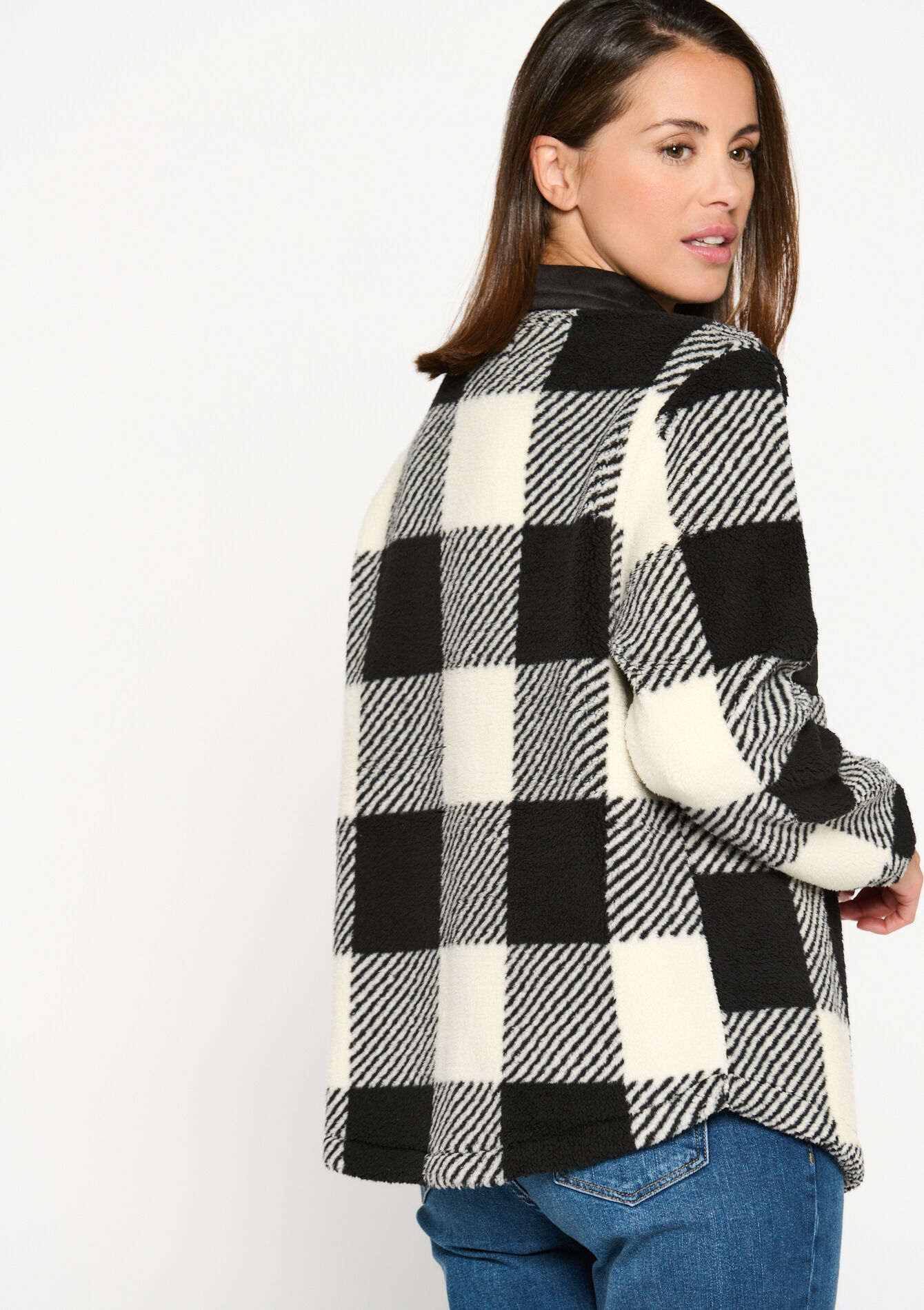 Chemise épaisse à carreaux, Chemise épaisse à carreaux - BLACK - 15100223_1119