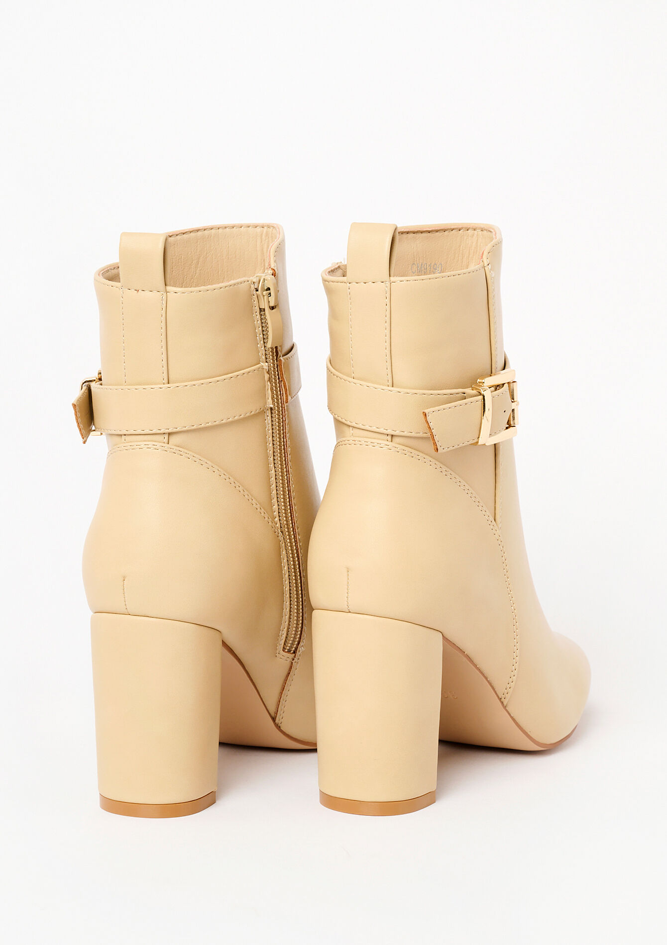Ankle boots with buckle, Ankle boots with buckle - LT BEIGE - 13100264_2527