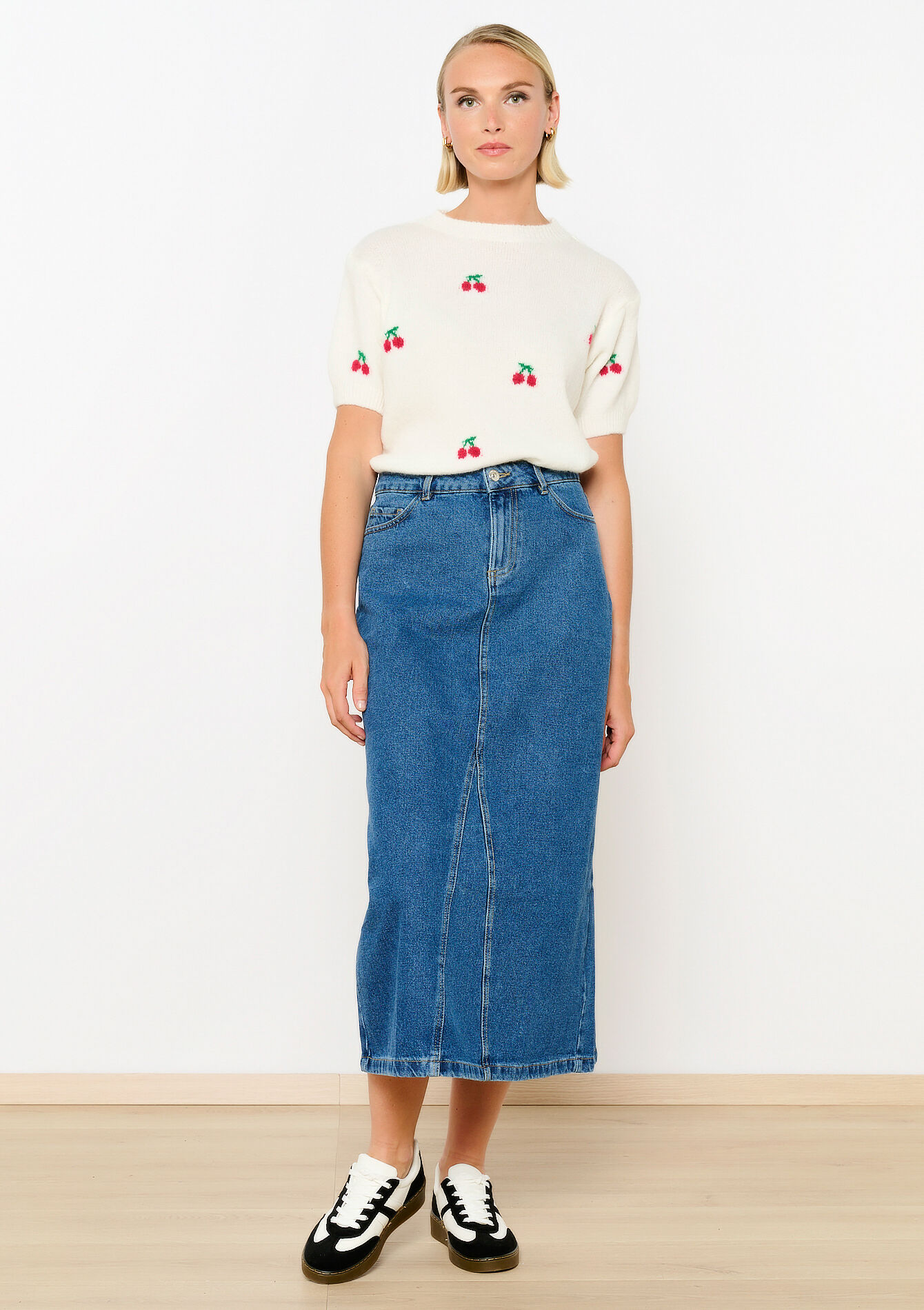 Trui met korte mouwen, Trui met korte mouwen - OFFWHITE - 04006636_1001