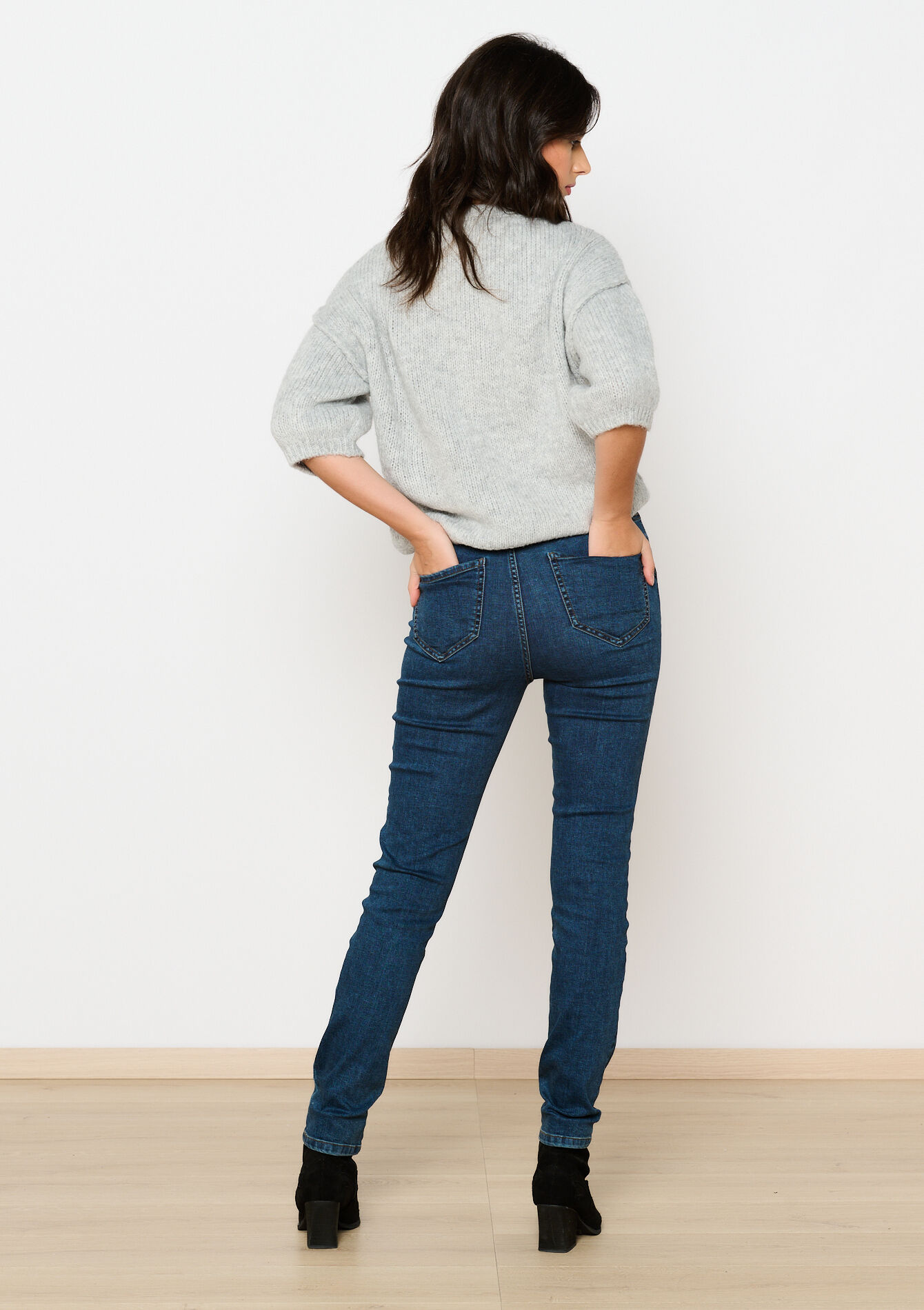 Jean coupe slim, Jean coupe slim - DARK BLUE - 22000530_0501