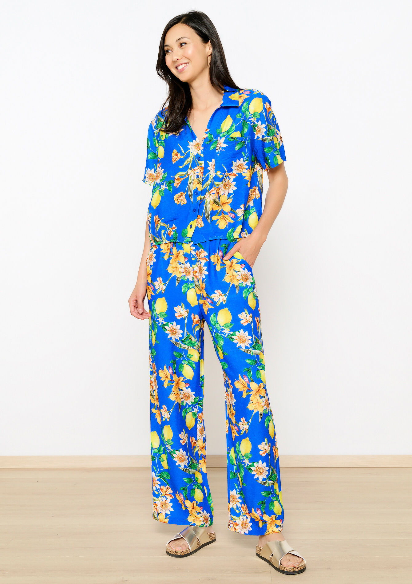 Chemise à manches courtes, Chemise à manches courtes - ELECTRIC BLUE - 05702610_1619