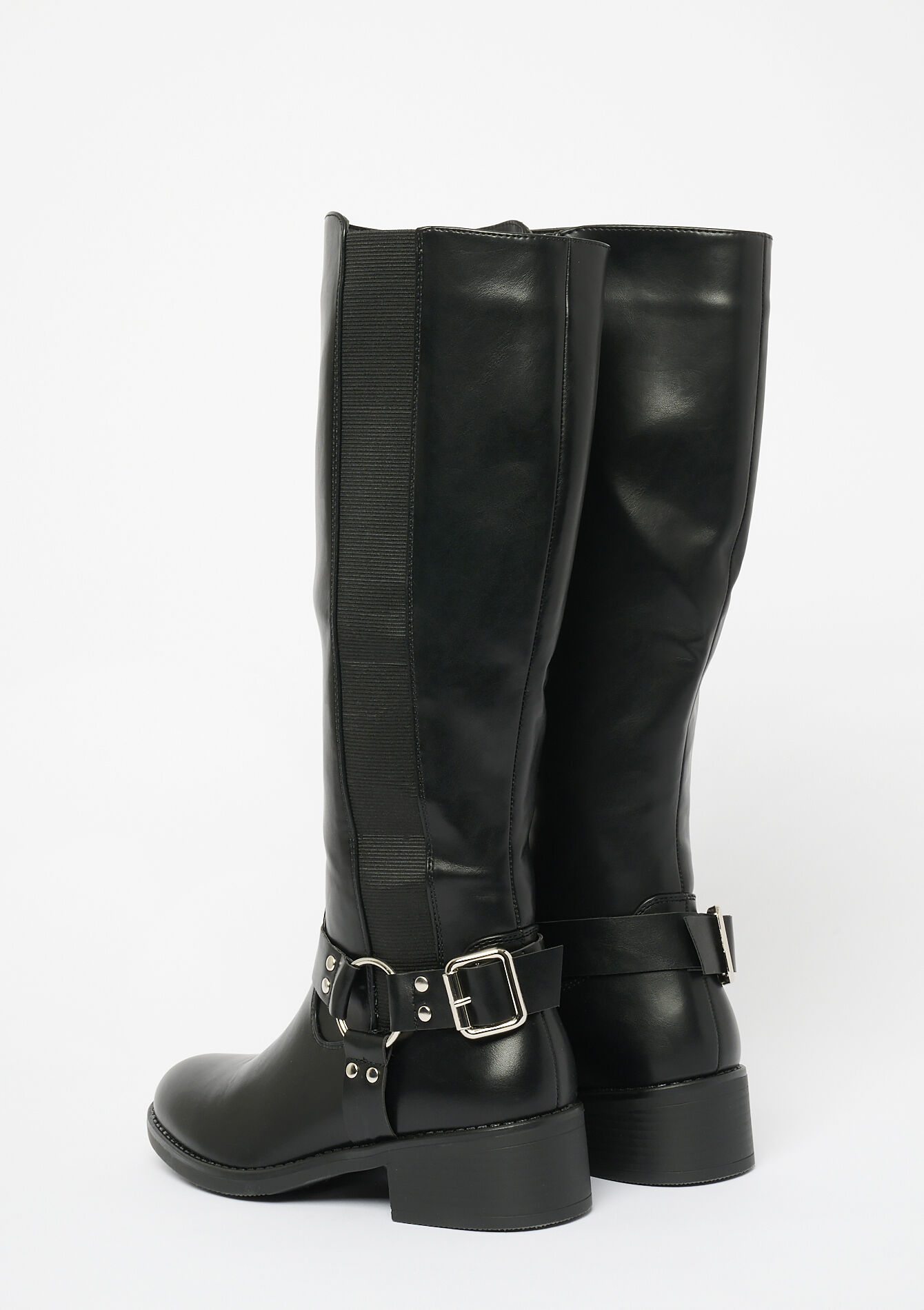 Bottes hautes style cavalier, Bottes hautes style cavalier - BLACK - 13100284_1119