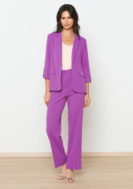 Tailored trousers - LILAC - 06100594_739