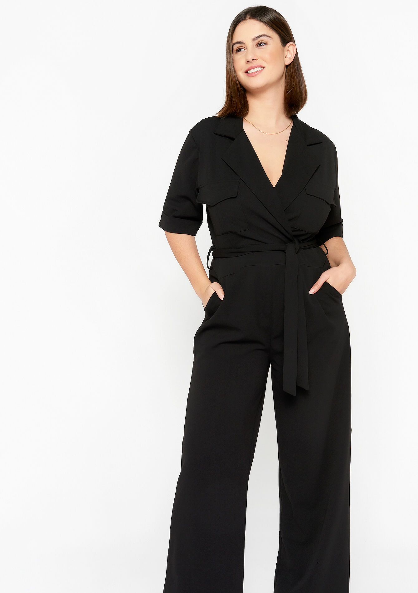 Jumpsuit, Jumpsuit - BLACK - 06004361_1119