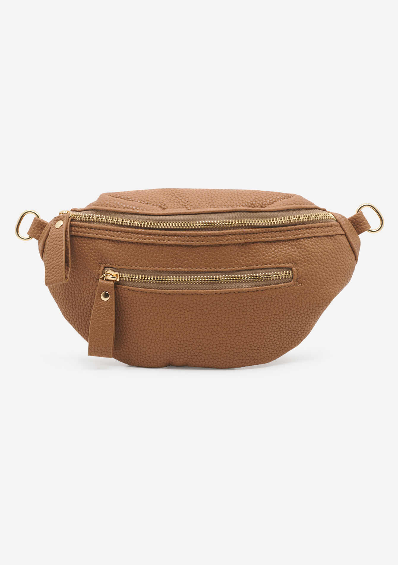 Sac banane en similicuir - BEIGE COFFEE - 14001731_2561
