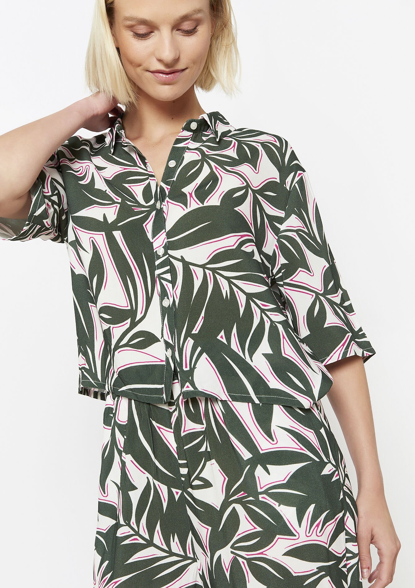 Leafy fluid shirt, Leafy fluid shirt, , detail_model