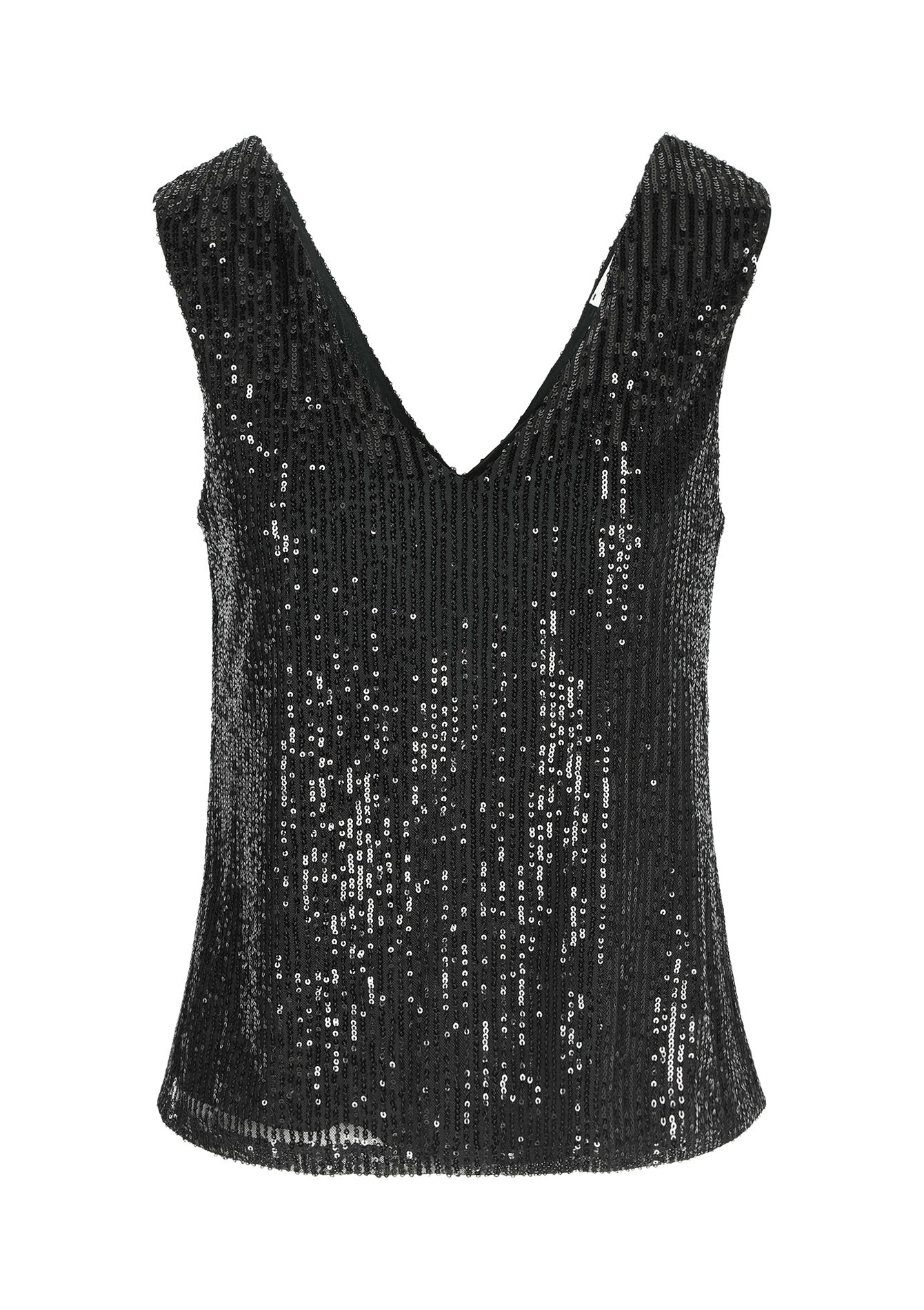 Top with sequins, Top with sequins - BLACK - 02200423_1119