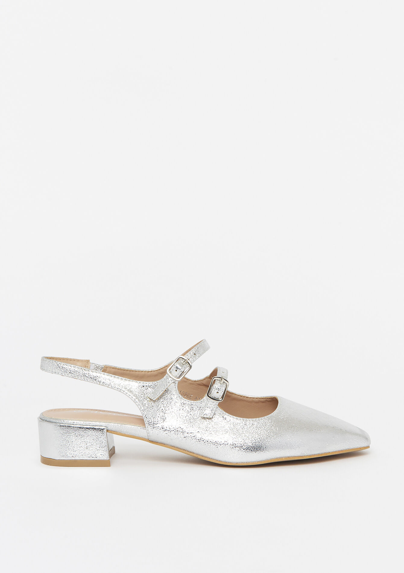 Ballerines à deux brides - SILVER - 13100326_1059